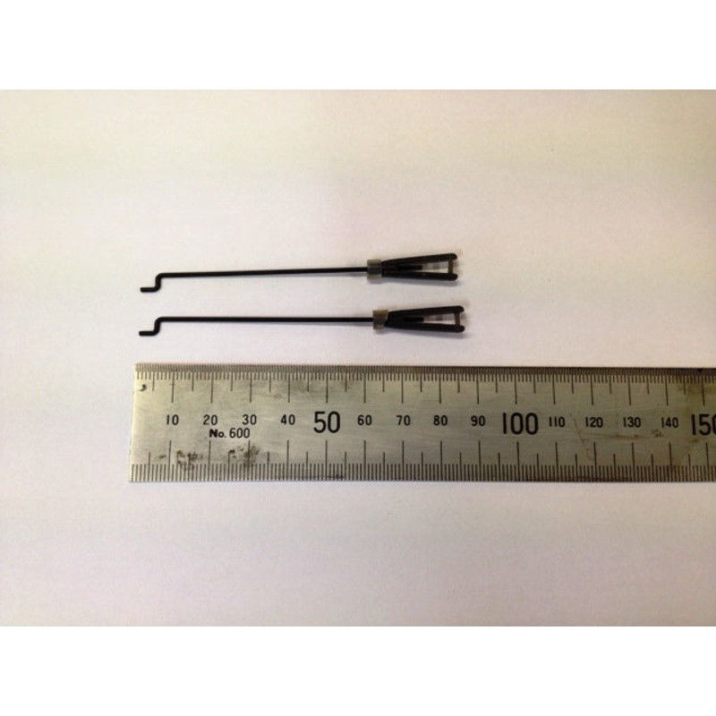Parkzone PKZ5205-1 Aileron pushrod set w/Clevis: 2pcs SR10 Stinson Reliant