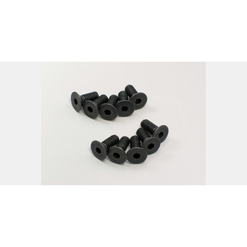 Kyosho 1-S34010H Hex FH Screw (M4x10)(10)