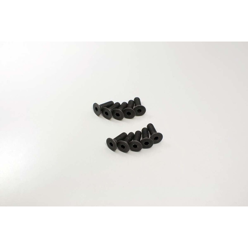 Kyosho 1-S34012H Hex FH Screw (M4x12)(10)