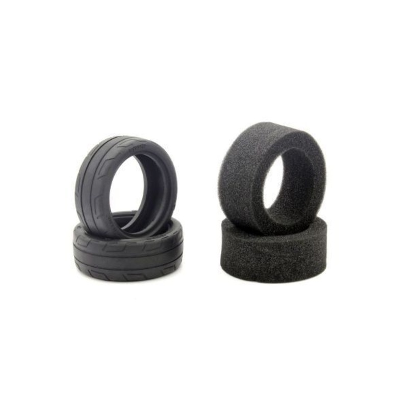 Kyosho FAT701M FZ02 1/10 Radial Tyre Medium