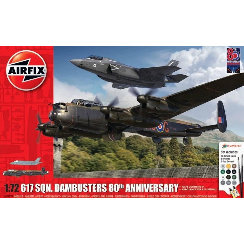 Airfix 50191 1/72 Gift Set:  617 SQN.Dambusters 80th Anniversary