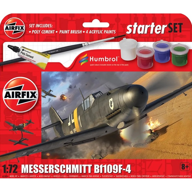 Airfix 55014 Starter Set 1/72 Messerschmitt Bf109F-4