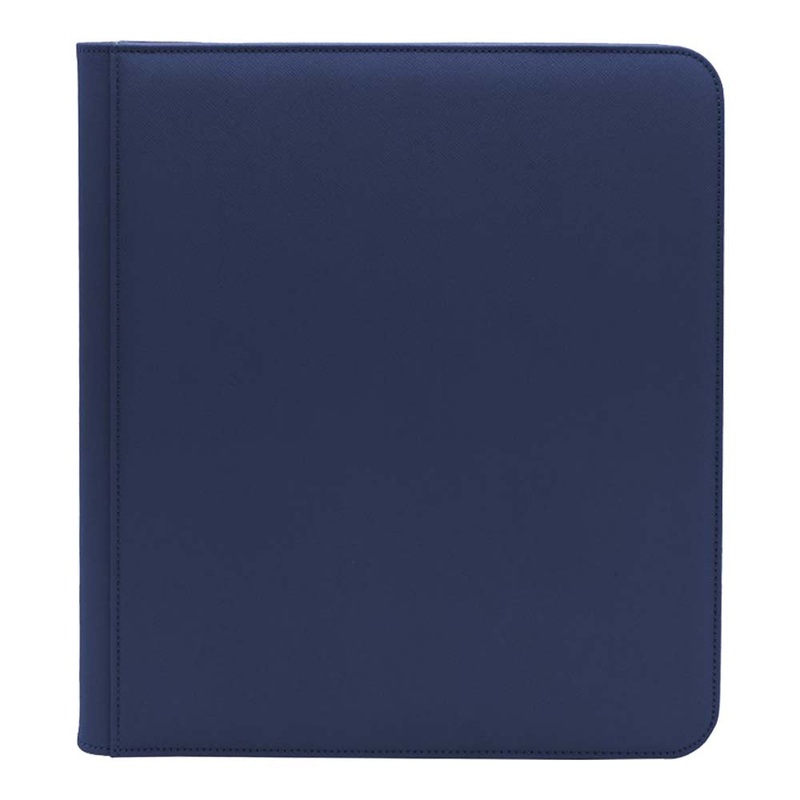 DEX Protection DZB1208 Zipper Binder 480 Dark Blue