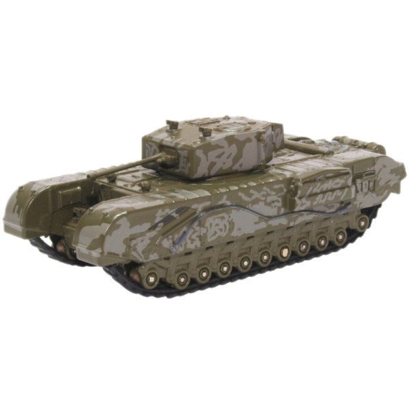 Oxford 76CHT003 1/76 Churchill Mk.III – 142 Suffolk Reg RAC Tunisia 1943