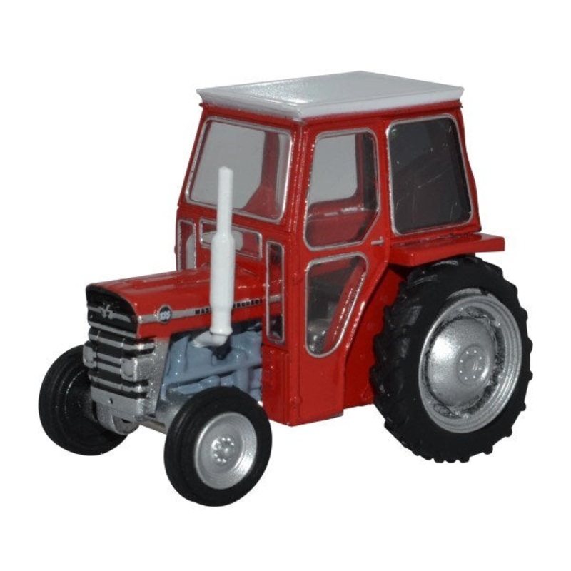 Oxford 76MF001 1/76 Massey Ferguson 135 Tractor (Bright Red)