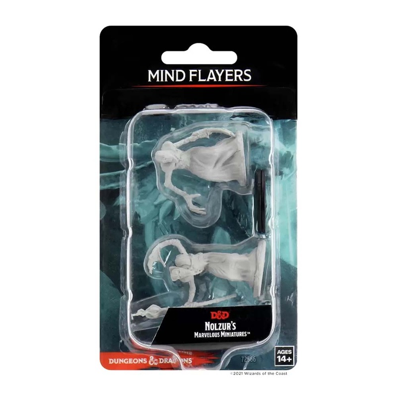 WizKids 72566 D&D Nolzurs Marvelous Miniatures: Mindflayers