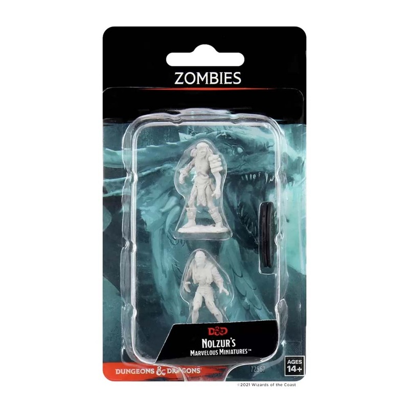 WizKids 72567 D&D Nolzurs Marvelous Miniatures: Zombies