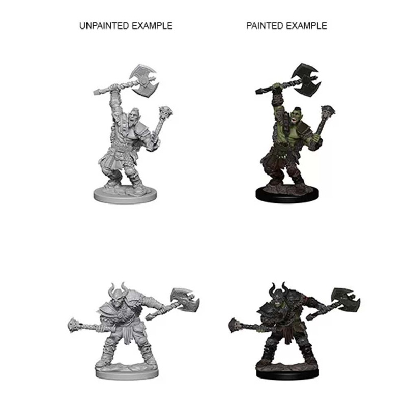 WizKids 72613 Pathfinder Half-Orc Male Barbarian