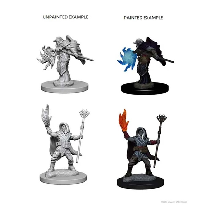 WizKids 72622 D&D Nolzurs Marvelous Miniatures Elf Male Wizard