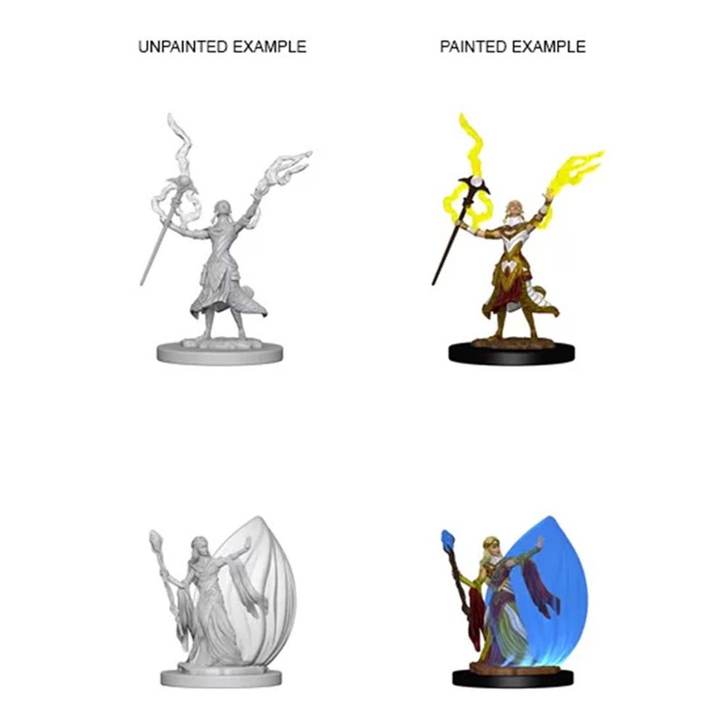 WizKids 72623 D&D Nolzurs Marvelous Miniatures Elf Female Wizard