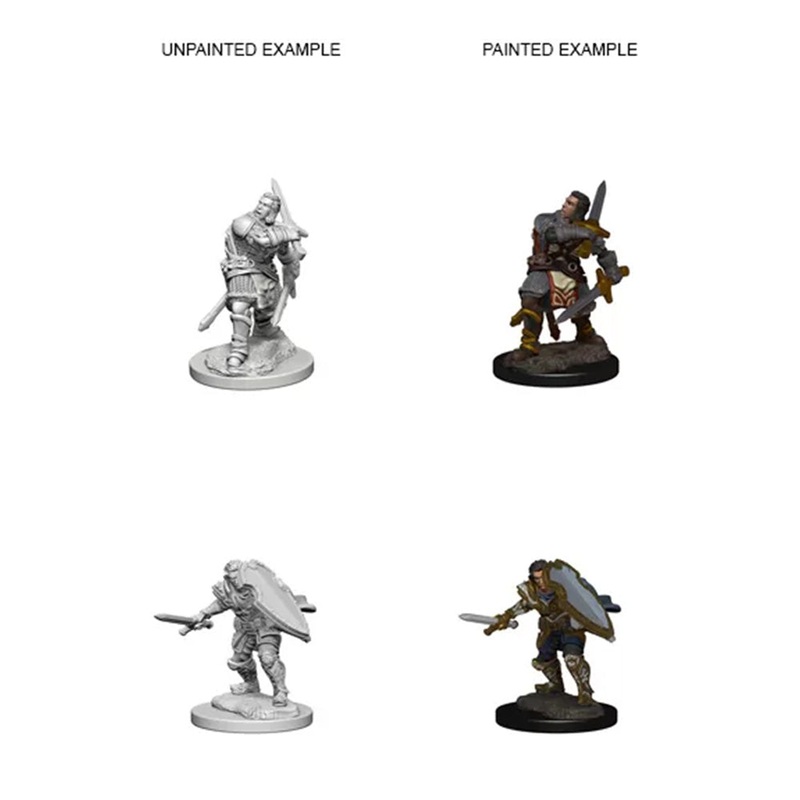 WizKids 72629 D&D Nolzurs Marvelous Miniatures Human Male Paladin