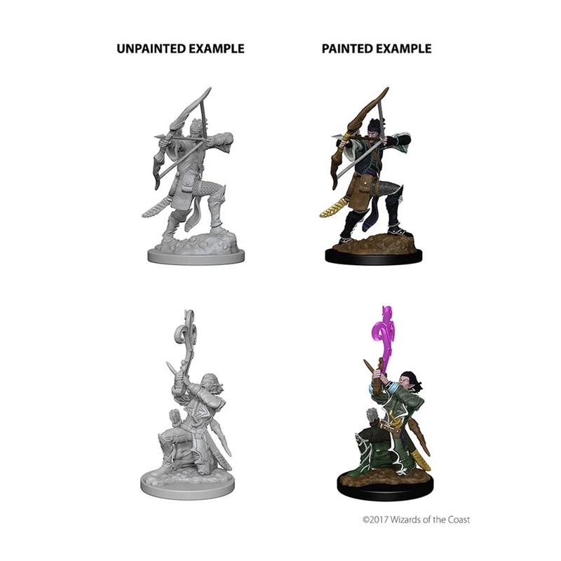 WizKids 72633 D&D Nolzurs Marvelous Miniatures: Elf Male Bard