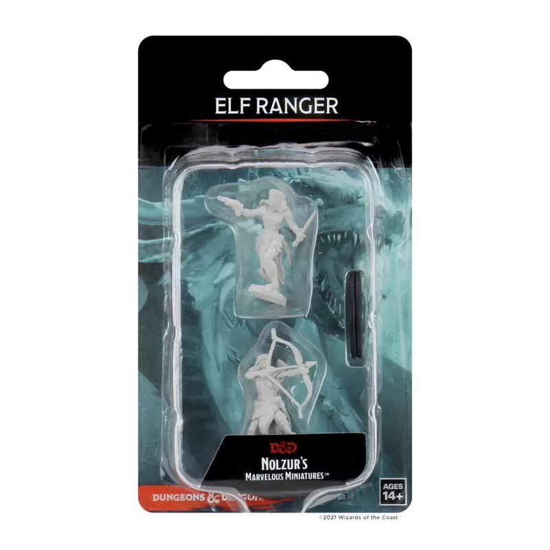 WizKids 72638 D&D Nolzurs Marvelous Miniatures: Elf Female Ranger