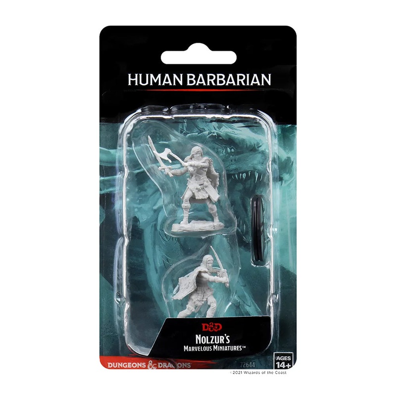 WizKids 72644 D&D Nolzurs Marvelous Miniatures: Human Female Barbarian