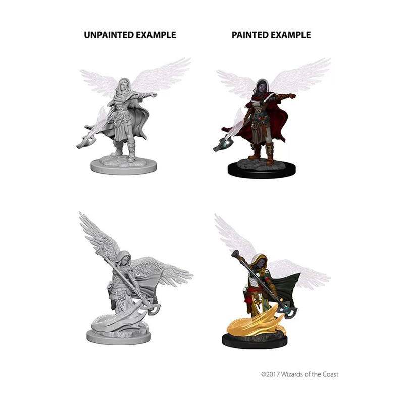 WizKids 73197 D&D Nolzurs Marvelous Miniatures: Aasimar Female Wizard