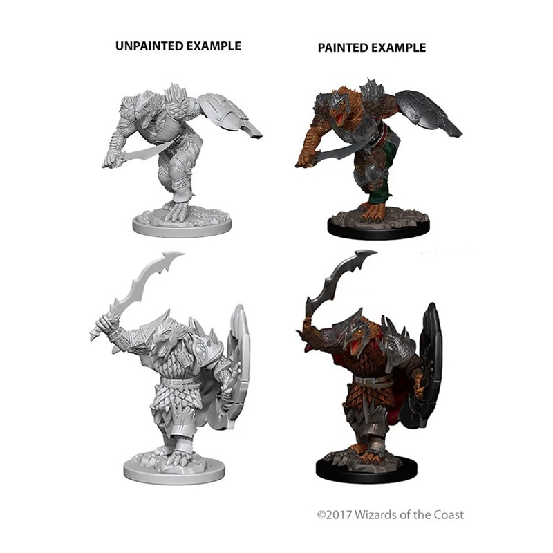 WizKids 73198 D&D Nolzurs Marvelous Miniatures Marvelous Unpainted: Dragonborn Male