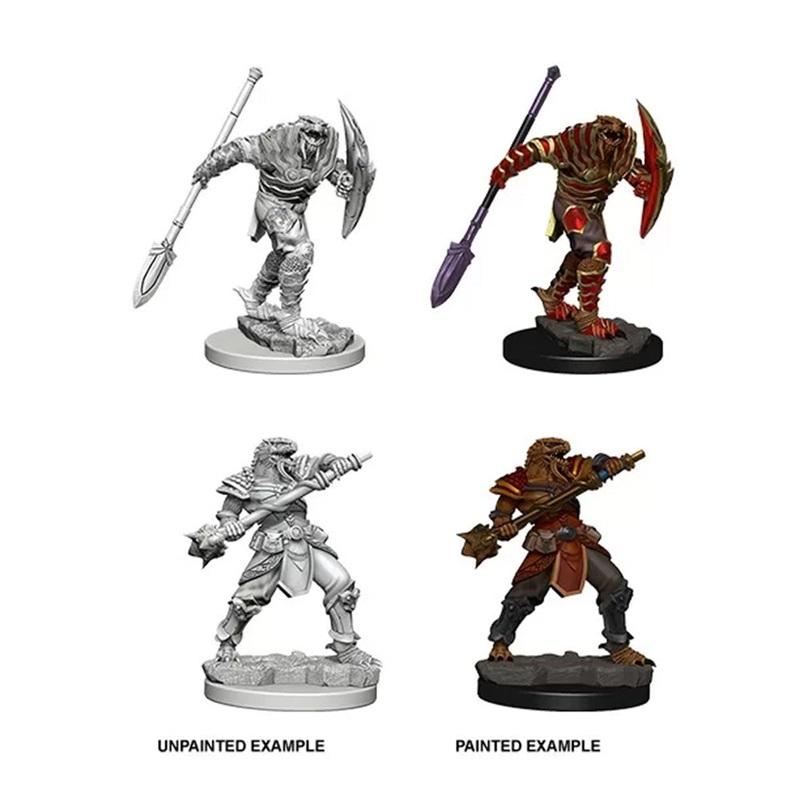 WizKids 73340 D&D Nolzurs Marvelous Miniatures Marvelous Minis-DragonbornMale Fighte
