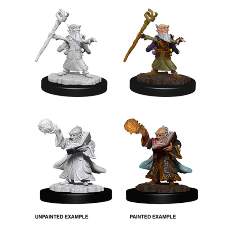 WizKids 73382 D&D Nolzurs Marvelous Miniatures: Male Gnome Wizard