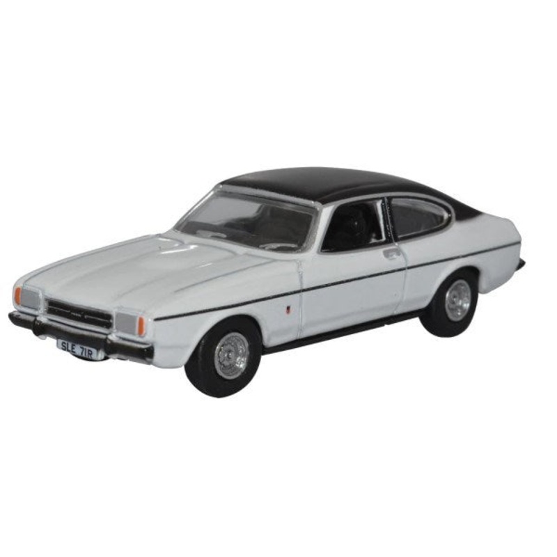 Oxford 76CPR003 1/76 Ford Capri Mk II – White