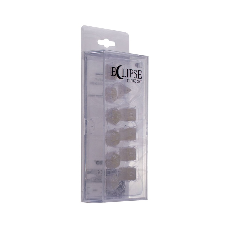 Ultra Pro 15560 Eclipse 11 Dice Set: Arctic White