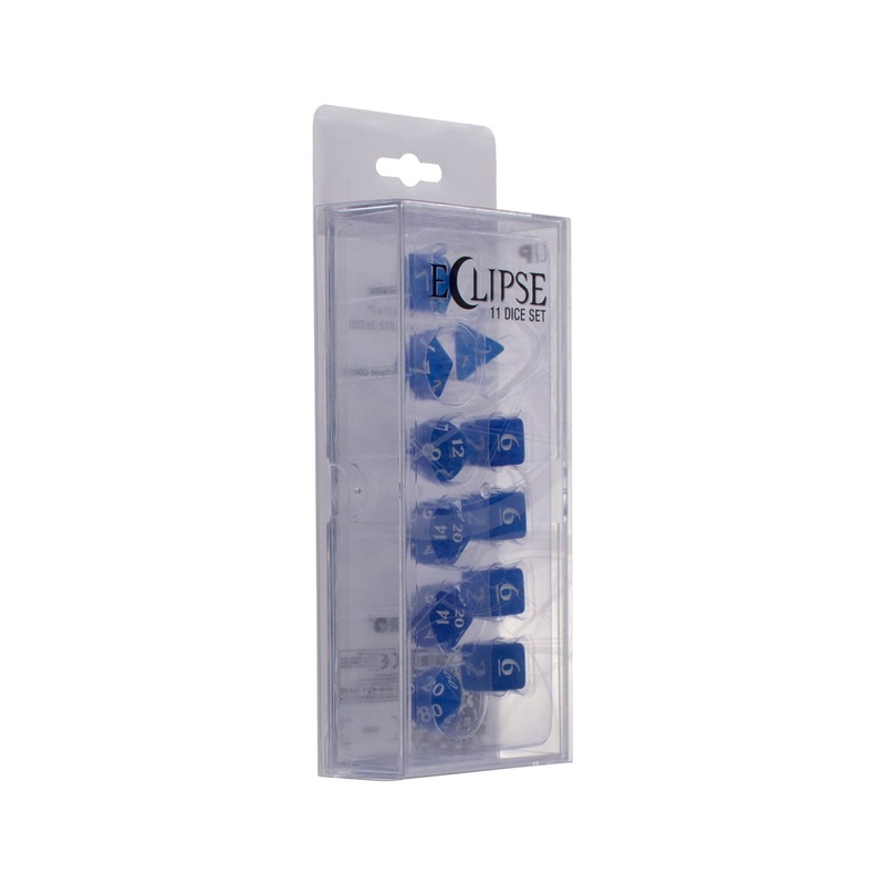 Ultra Pro 15562 Eclipse 11 Dice Set: Pacific Blue