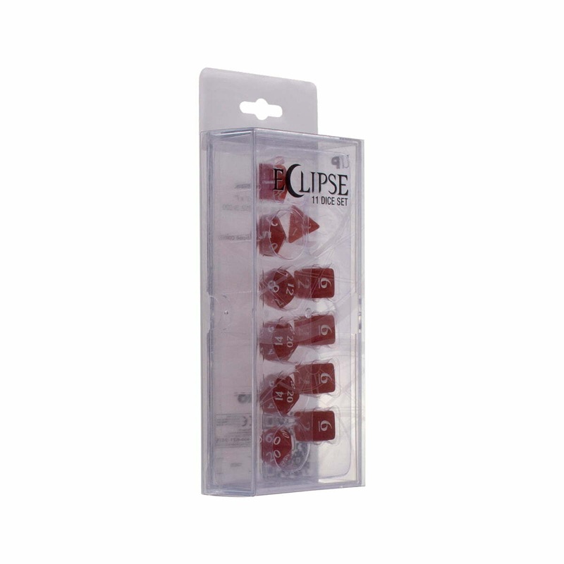 Ultra Pro 15564 Eclipse 11 Dice Set: Apple Red