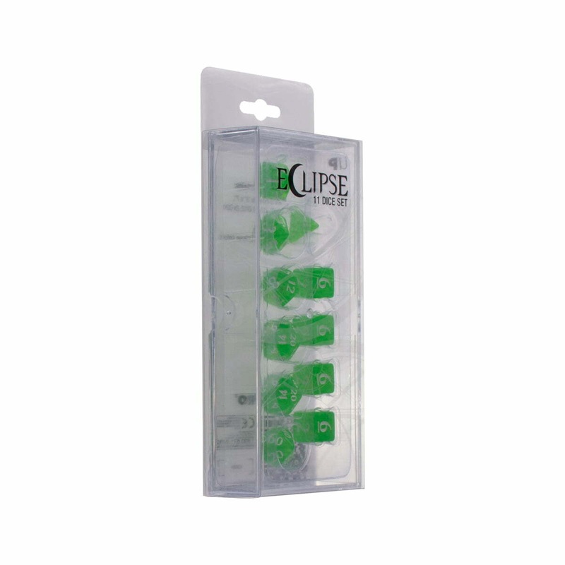 Ultra Pro 15566 Eclipse 11 Dice Set: Lime Green