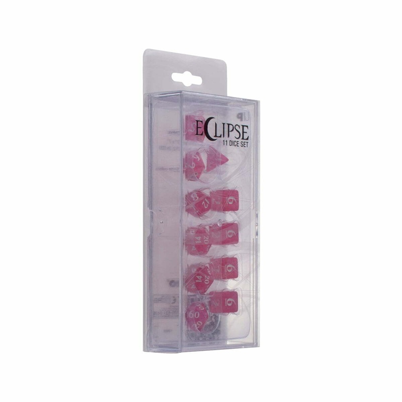 Ultra Pro 15569 Eclipse 11 Dice Set: Hot Pink