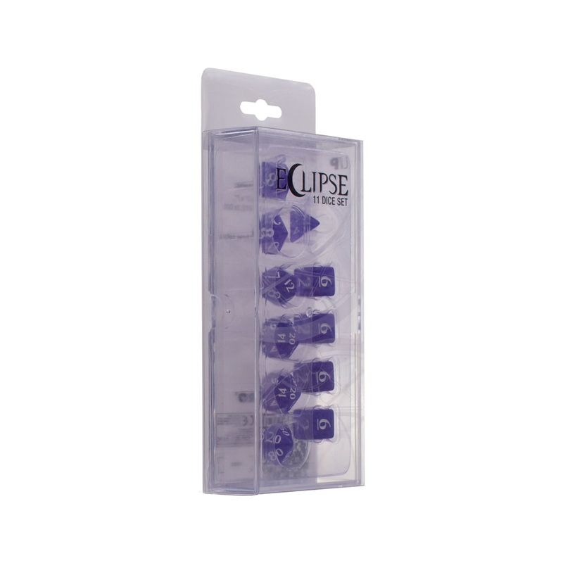 Ultra Pro 15570 Eclipse 11 Dice Set: Royal Purple