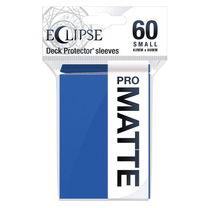 Ultra Pro 15638 Eclipse Matte Small Sleeves: Pacific Blue