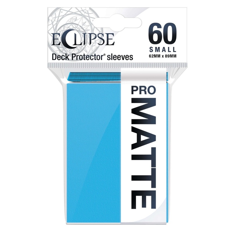 Ultra Pro 15639 Eclipse Matte Small Sleeves: Sky Blue