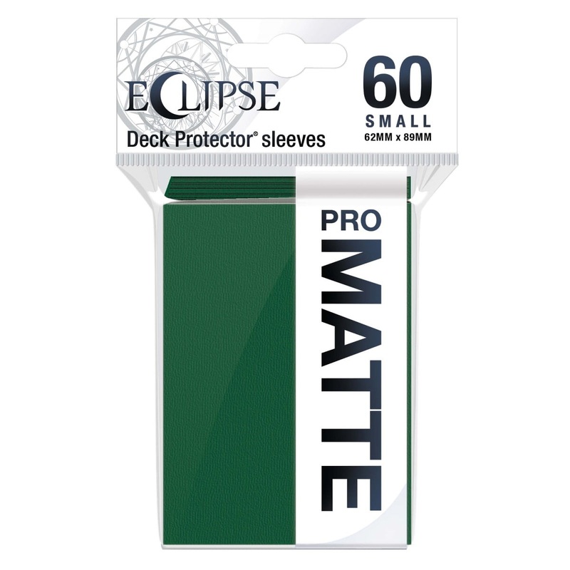Ultra Pro 15641 Eclipse Matte Small Sleeves: Forest Green