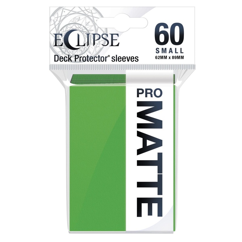 Ultra Pro 15642 Eclipse Matte Small Sleeves: Lime Green