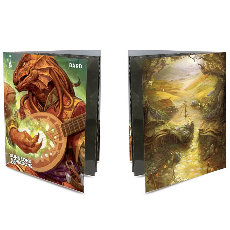 Ultra Pro 18593 Class Folio with Stickers for Dungeons & Dragons: Bard