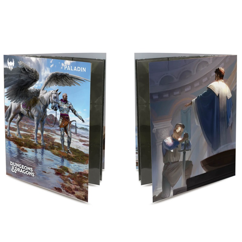 Ultra Pro 18598 Class Folio with Stickers for Dungeons & Dragons: Paladin