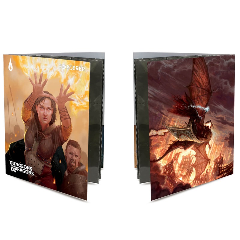 Ultra Pro 18601 Class Folio with Stickers for Dungeons & Dragons: Sorcerer