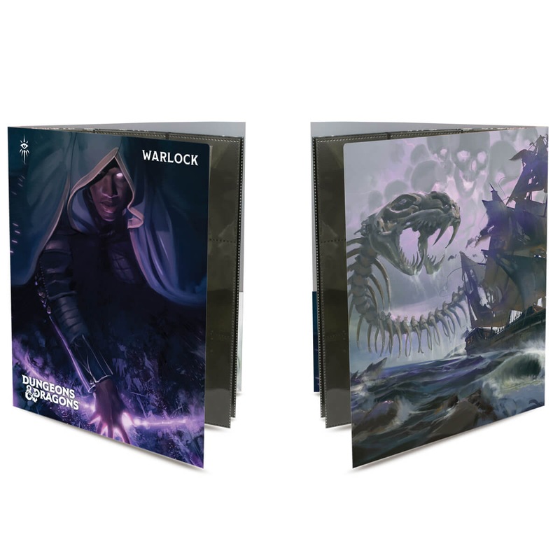 Ultra Pro 18602 Class Folio with Stickers for Dungeons & Dragons: Warlock