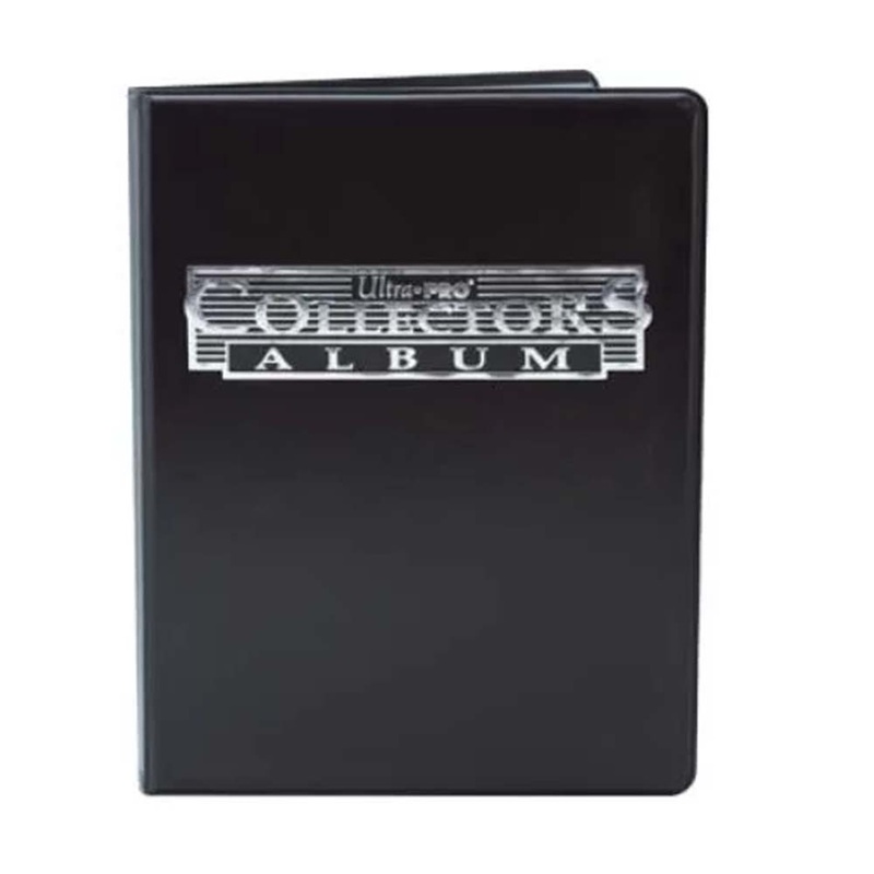 Ultra Pro 81366 9-Pocket Black Collectors Portfolio