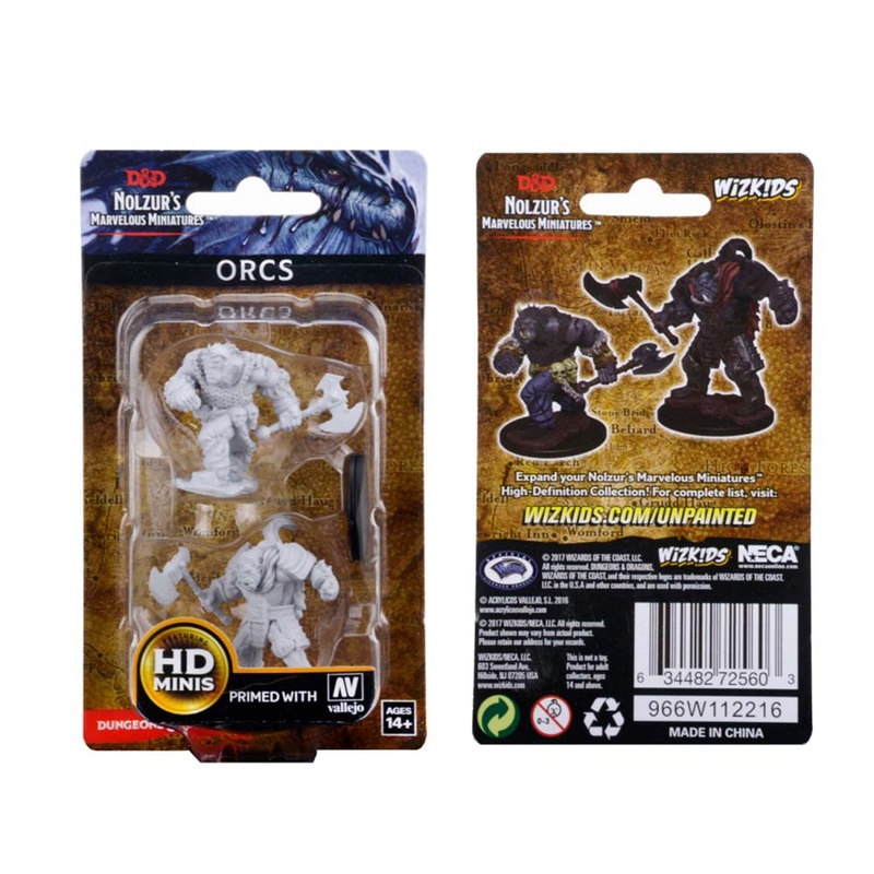WizKids 72560 D&D Nolzurs Marvelous Miniatures: Orcs