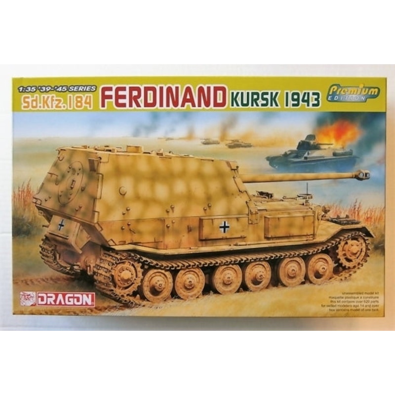 Dragon Model 6495 1/35 Sd.Kfz. 184 Ferdinand Kursk 1943