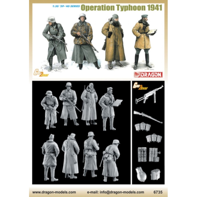 Dragon Model 6735 1/35 Operation Typhoon 1941 Plastic Model Kit