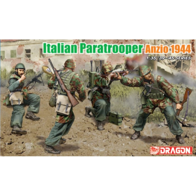 Dragon Model 6741 1/35 Italian Paratroopers Anzio 1944