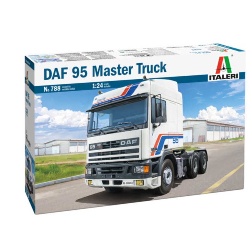 Italeri 788 1/24 CLASSIC 6X4 DAF 95 MASTER TRUCK