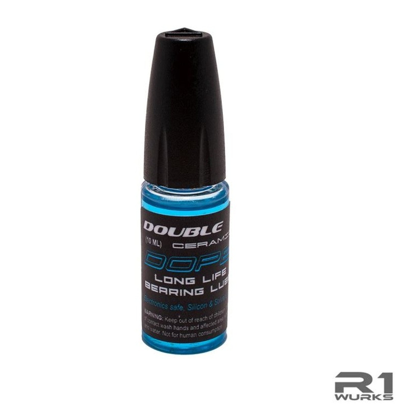R1WURKS R1060032 10ml DOPE Double Ceramic Infused Long Life Bearing Lube Blue