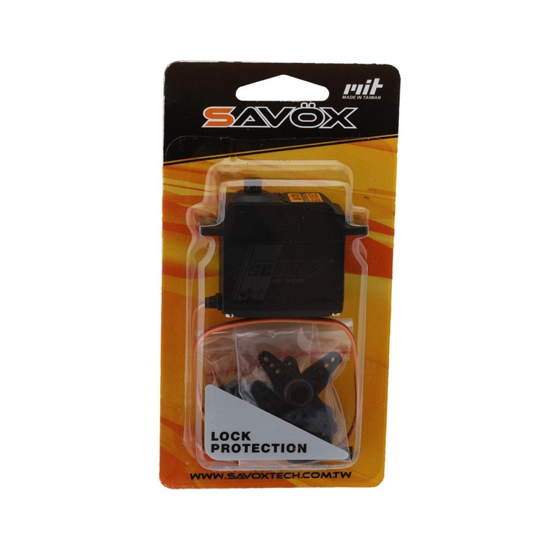 Savox SC-0352P Standard size 6.5kg/cm 0.14 Sec @ 6v Digital Servo with Soft Start 42g 40.7x20x39.4mm