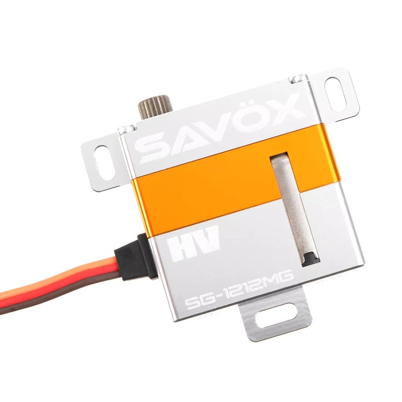 Savox SG-1212MG HV Metal Gear High Torque Digital Wing Servo 8kg 0.12sec @ 7.4v 30x10x36mm 30g