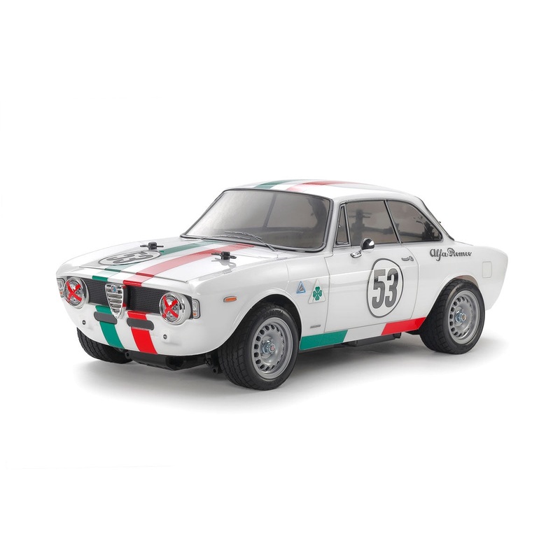TAMIYA 47501 1/10 WHITE GUILIA SPRINT PRE PAINTED