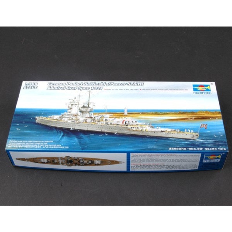 Trumpeter 05773 1/700 German Pocket Battleship(Panzer Schiff) Admiral Graf Spee 1937