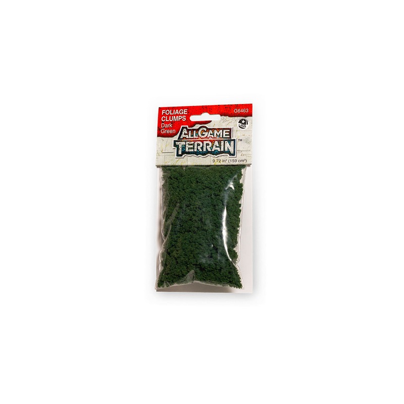 Woodland Scenics G6463 Dark Green Foliage Clumps