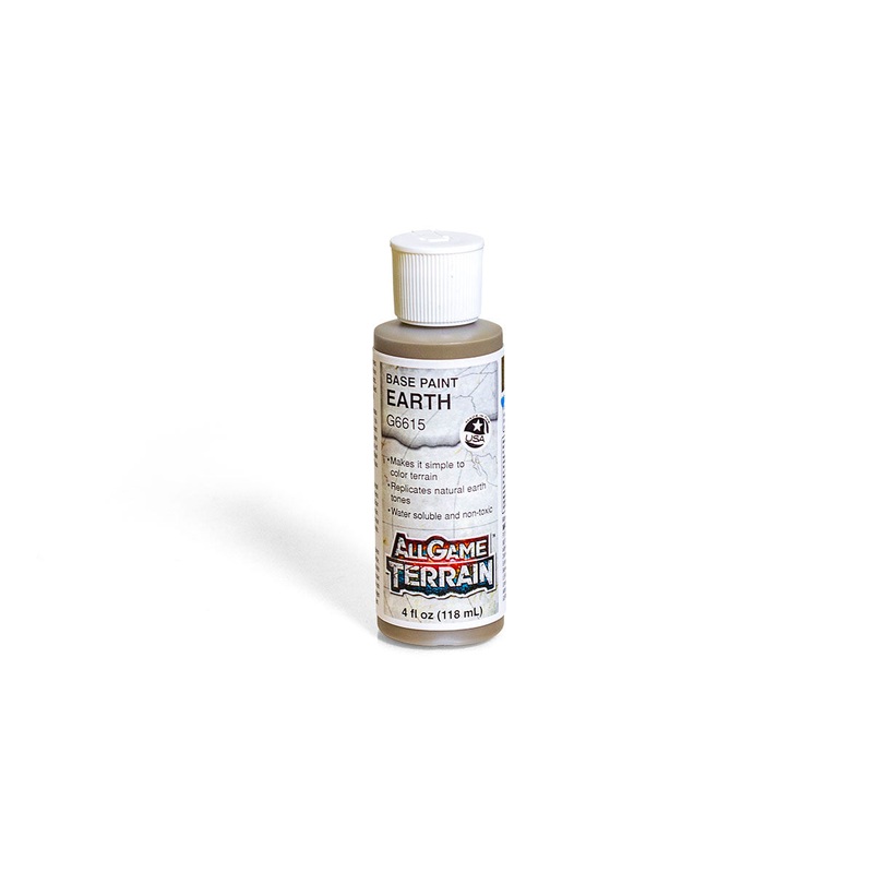 Woodland Scenics G6615 Earth Base Paint